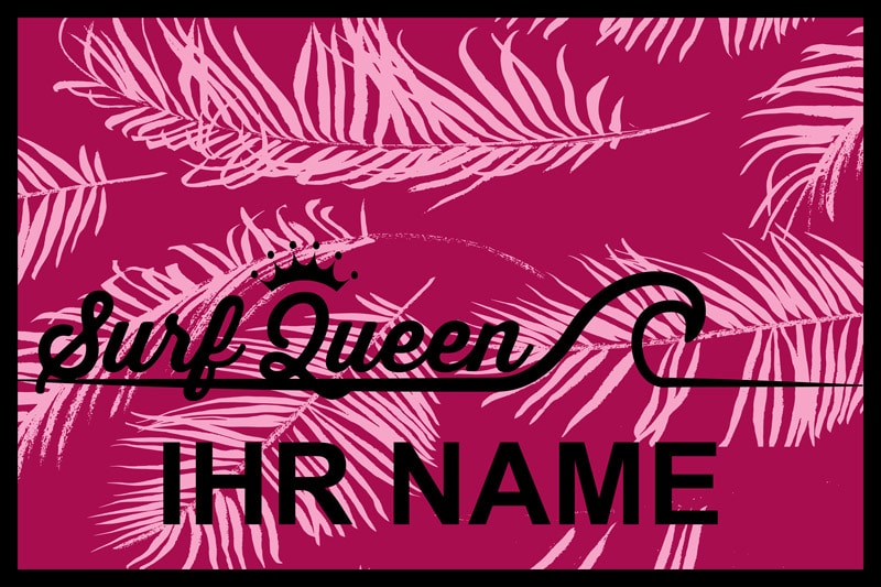 Fußmatte Surf Queen